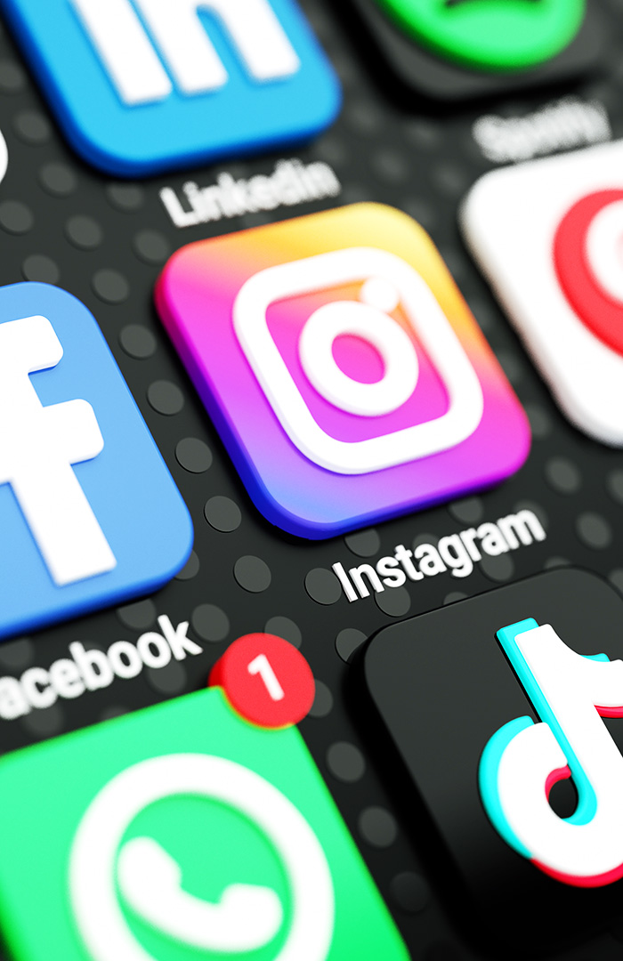 Social media apps